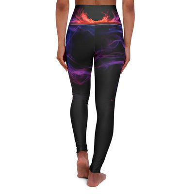 Mia Collection High Waisted Yoga Leggings (AOP)