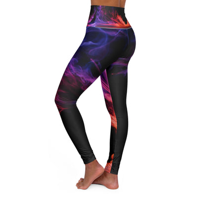 Mia Collection High Waisted Yoga Leggings (AOP)