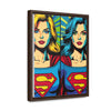 Mia Gallery Canvas Wraps, Vertical Frame