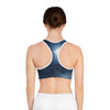 Mia Clothesline Collection Sports Bra (AOP)