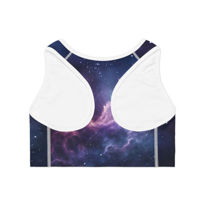 Mia Clothesline Collection Sports Bra (AOP)