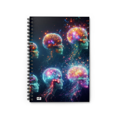 Mia Collection Psych Evolution Spiral Notebook