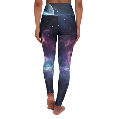 Mia™ Line's high waist galaxy yoga leggings