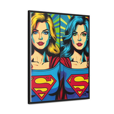 Mia Gallery Canvas Wraps, Vertical Frame