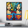 Mia Gallery Canvas Wraps, Vertical Frame