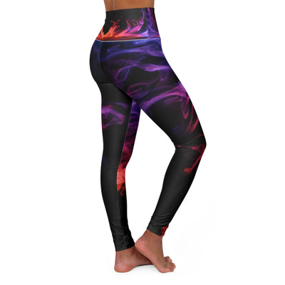 Mia Collection High Waisted Yoga Leggings (AOP)