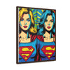 Mia Gallery Canvas Wraps, Vertical Frame