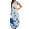 Womens Elegant Sleeveless Evening Dress by Mia