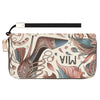 Leather Zipper Wristlet Wallet by Mia