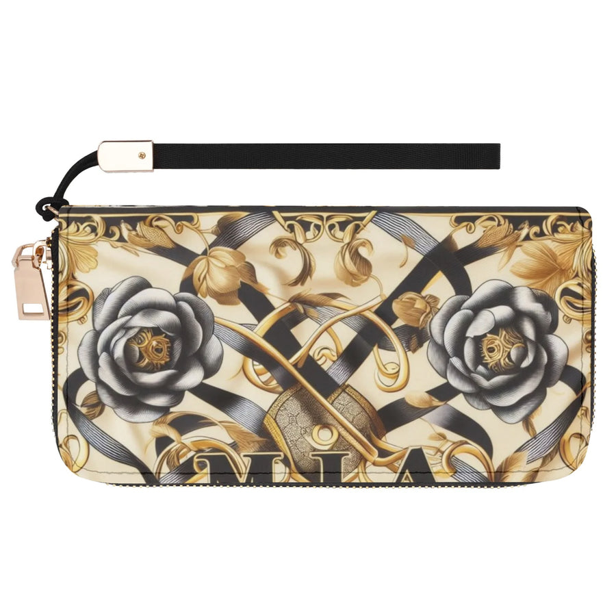 Leather Wristlet Wallet by Mia