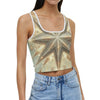 Mia for Her Casual Stretch Crop Tops for Summer