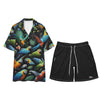 Mia For Him Hawaiian Short Sleeve Shirt and Shorts Set