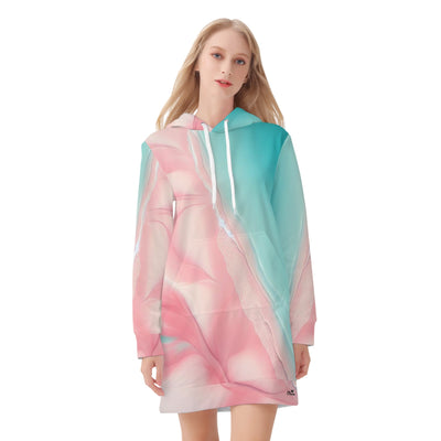 Womens Pullover Hoodie Dress by Mia