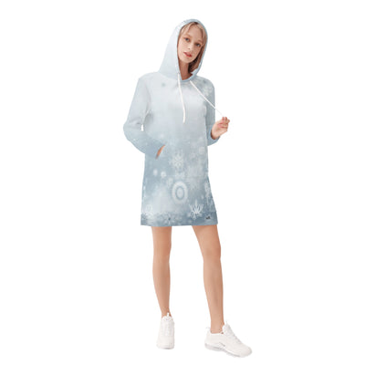 Womens Pullover Hoodie Dress by Mia