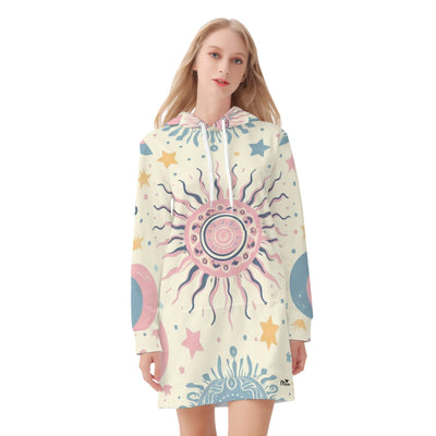 Womens Pullover Hoodie Dress by Mia