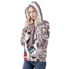 Womens Zip Up Hoodie by Mia