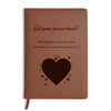 Engraved Brown Journals/ Diary