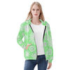 Womens Zip Up Hoodie Warm Jacket by Mia