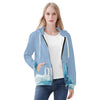 Womens Zip Up Hoodie Warm Jacket by Mia