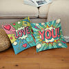 Mias Double Sided Pillow Covers