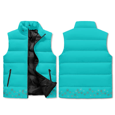 Zip Up Puffer Vest by Mia