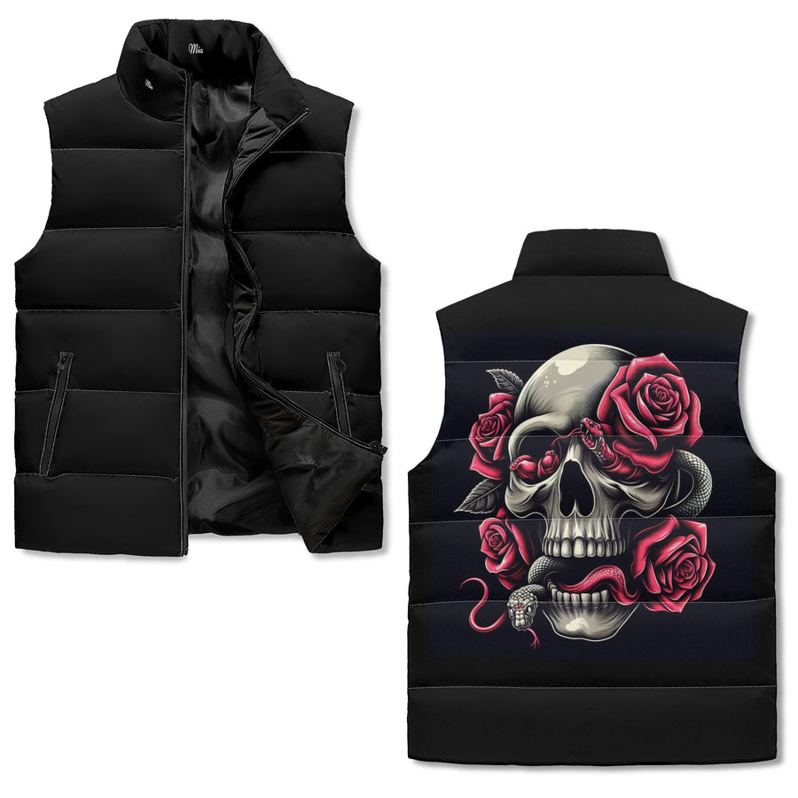 Zip Up Puffer Vest by Mia