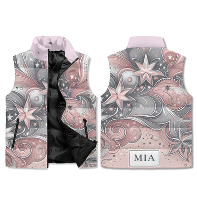 Zip Up Puffer Vest by Mia