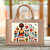 Jute Burlap Tote Bag by Mia