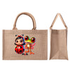 Jute Burlap Tote Bag by Mia