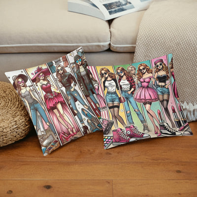 Mias Double Sided Pillow Covers