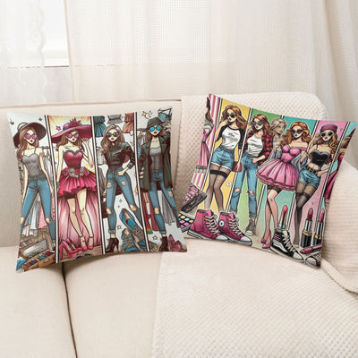 Mias Double Sided Pillow Covers