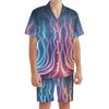 Mens Hawaiian Short Sleeve Shirt and Shorts Set by Mia