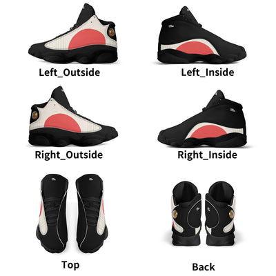 Mens Outsole PU Leather Basketball Shoes by Mia