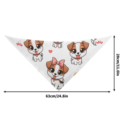 Mia Dog & Cat Bandana Scarf