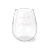 Mia Collection Stemless Wine Glass, 11.75oz