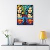 Mia Gallery Canvas Wraps, Vertical Frame