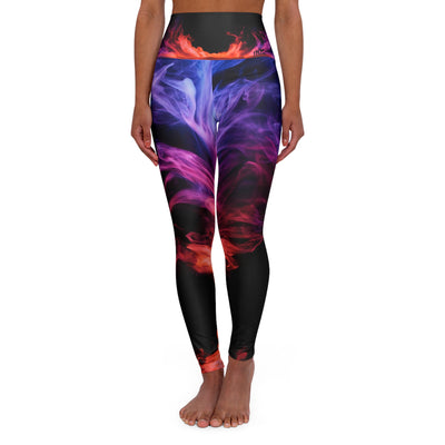 Mia Collection High Waisted Yoga Leggings (AOP)