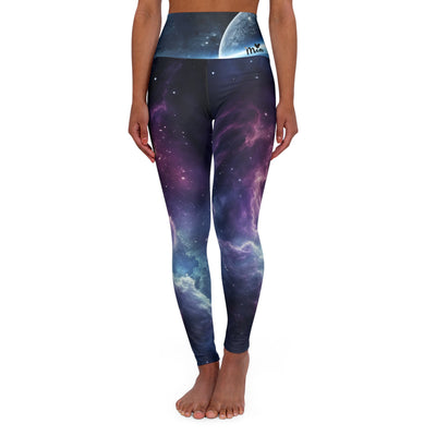 Mia™ Line's high waist galaxy yoga leggings