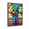 Mia Gallery Canvas Wraps, Vertical Frame