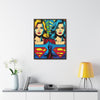 Mia Gallery Canvas Wraps, Vertical Frame