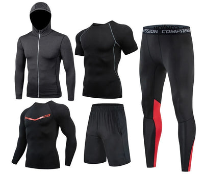 Breathable Fitness Tracksuit Clothes