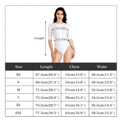 Mia Collection Womens One-Piece Zip Front Half Sleeve Swimsuit