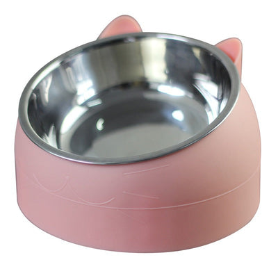 Cat feeding and drinking bowls