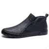 Men Vulcanized Leather Loafer Shoes